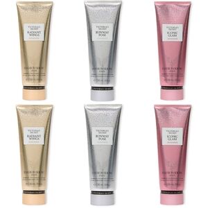 Victoria's Secret Fashion Show Shimmer Lotion Collection Set of 6 NEW